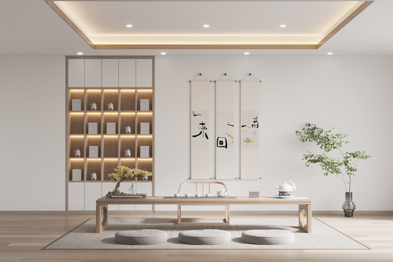 絕美茶室設(shè)計(jì)｜中式茶空間的 N 種高級(jí)打開(kāi)方式