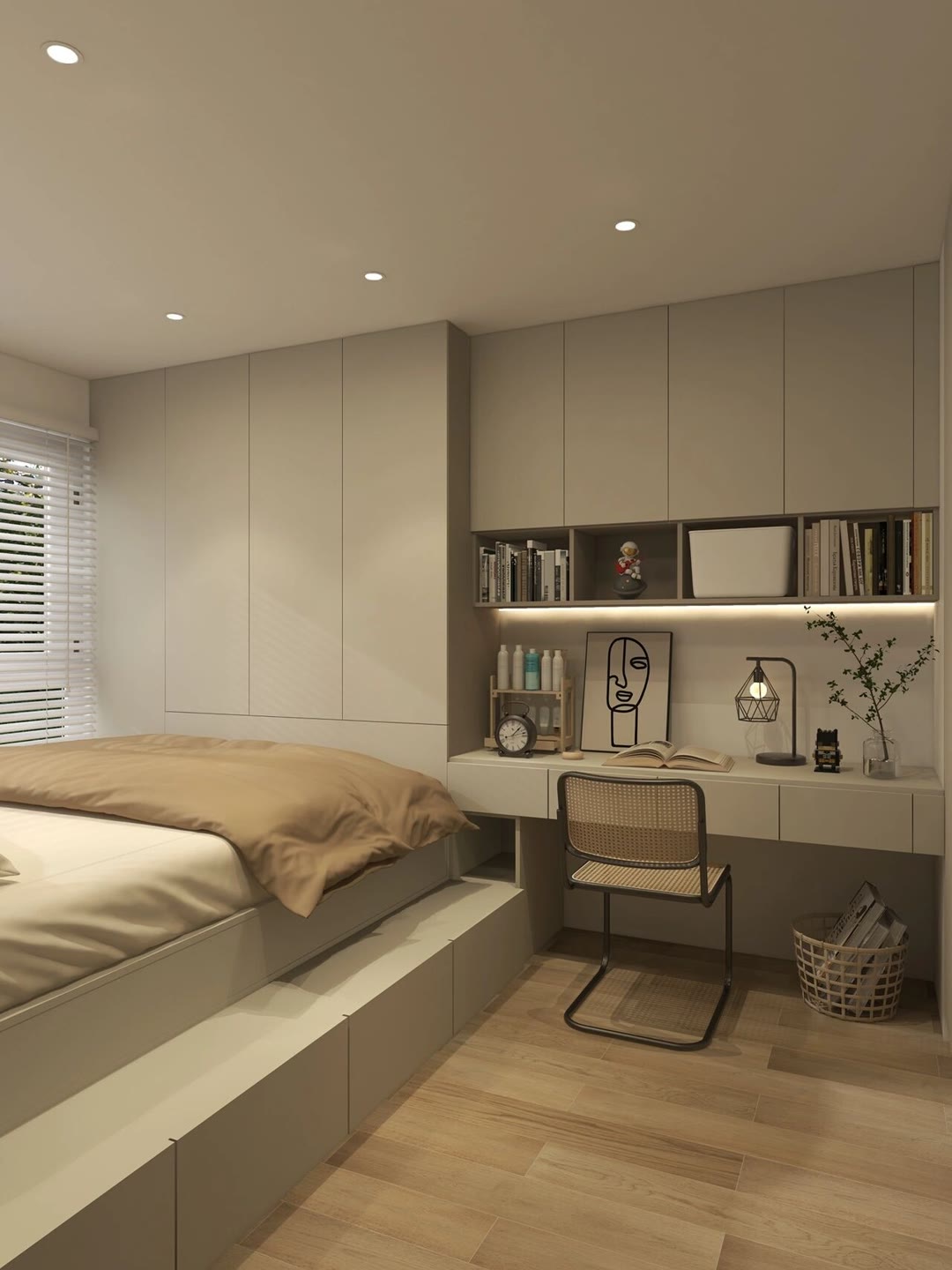 小戶型必看：榻榻米把 “睡、學、囤” 揉進 10㎡里