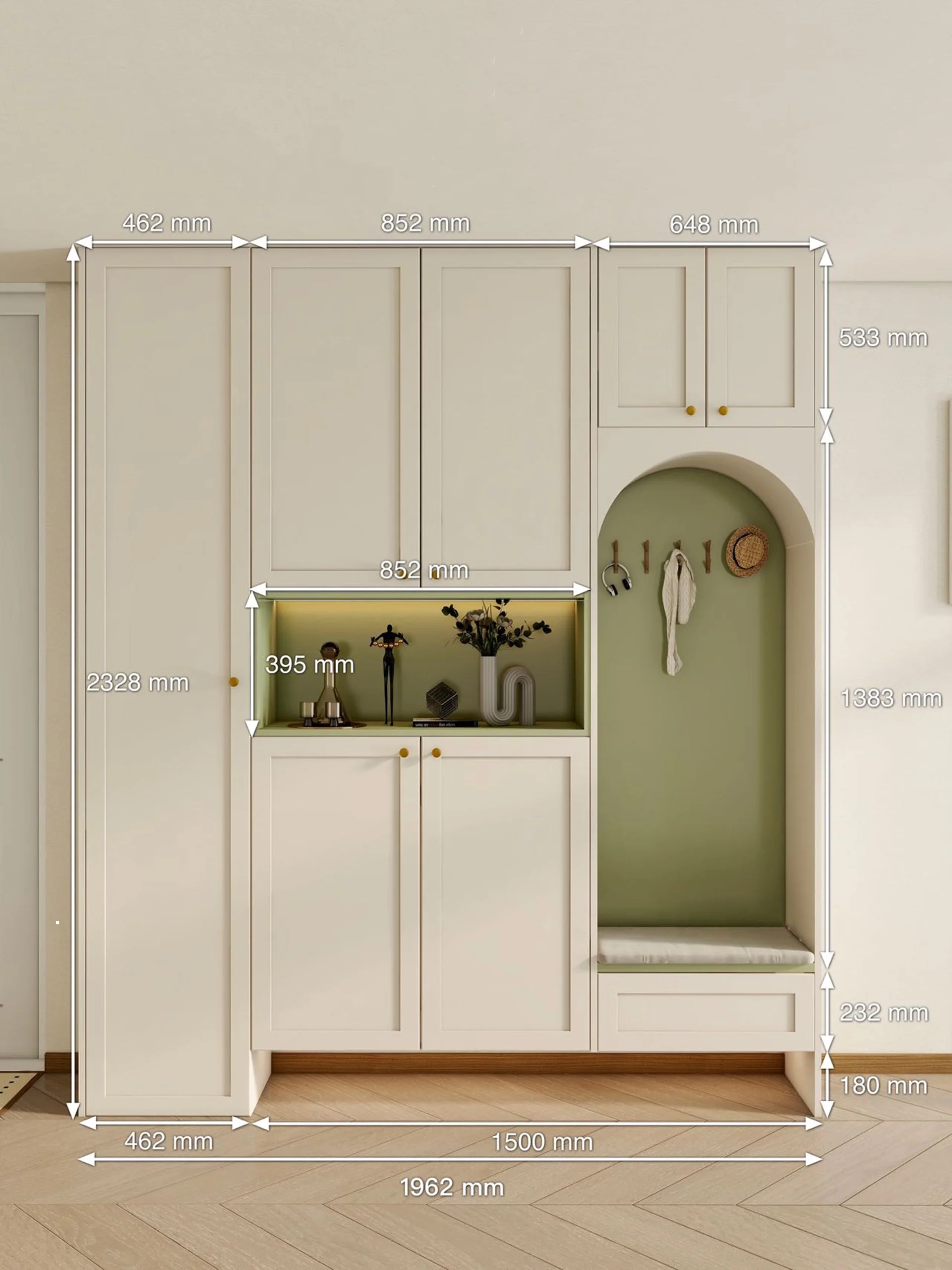 中古風(fēng)柜子：復(fù)古與實用的溫柔碰撞